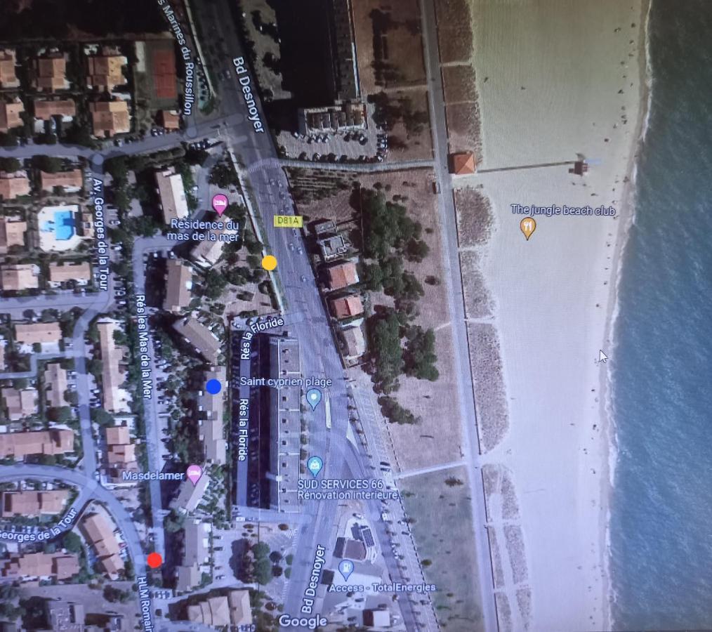 Appartement Saint Cyprien Plage Residence Les Mas De La Mer Екстер'єр фото
